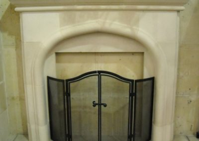 Gothic Arch Fireplace Mantel